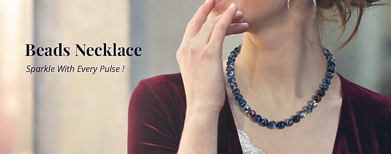 Beaded Necklace Banner