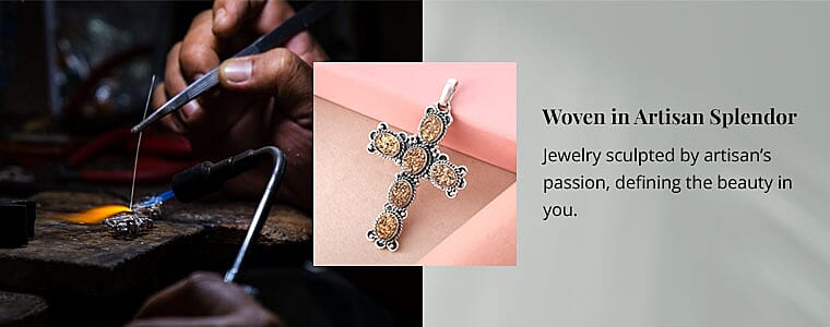 Woven in Artisan Splendor Banner