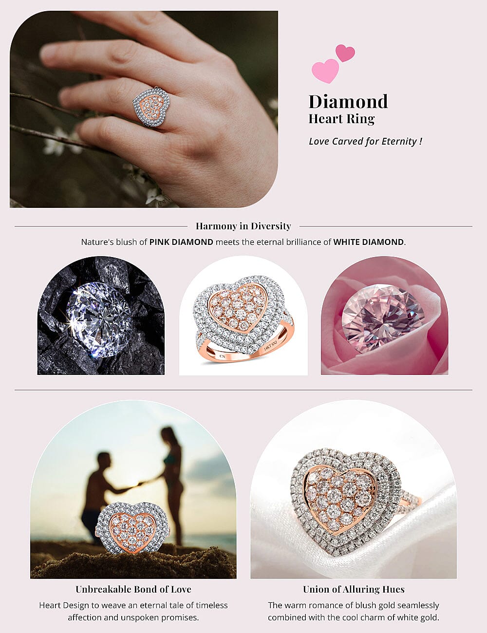 Diamond Heart Ring Banner