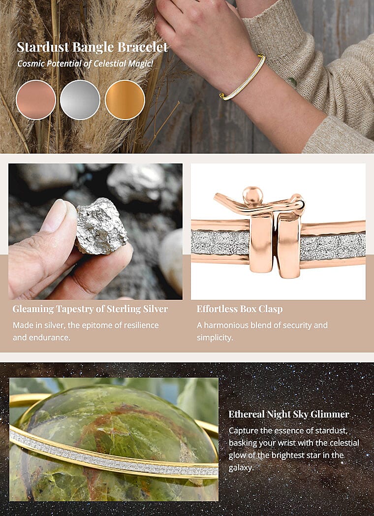 Stardust Bangle Bracelet Banner