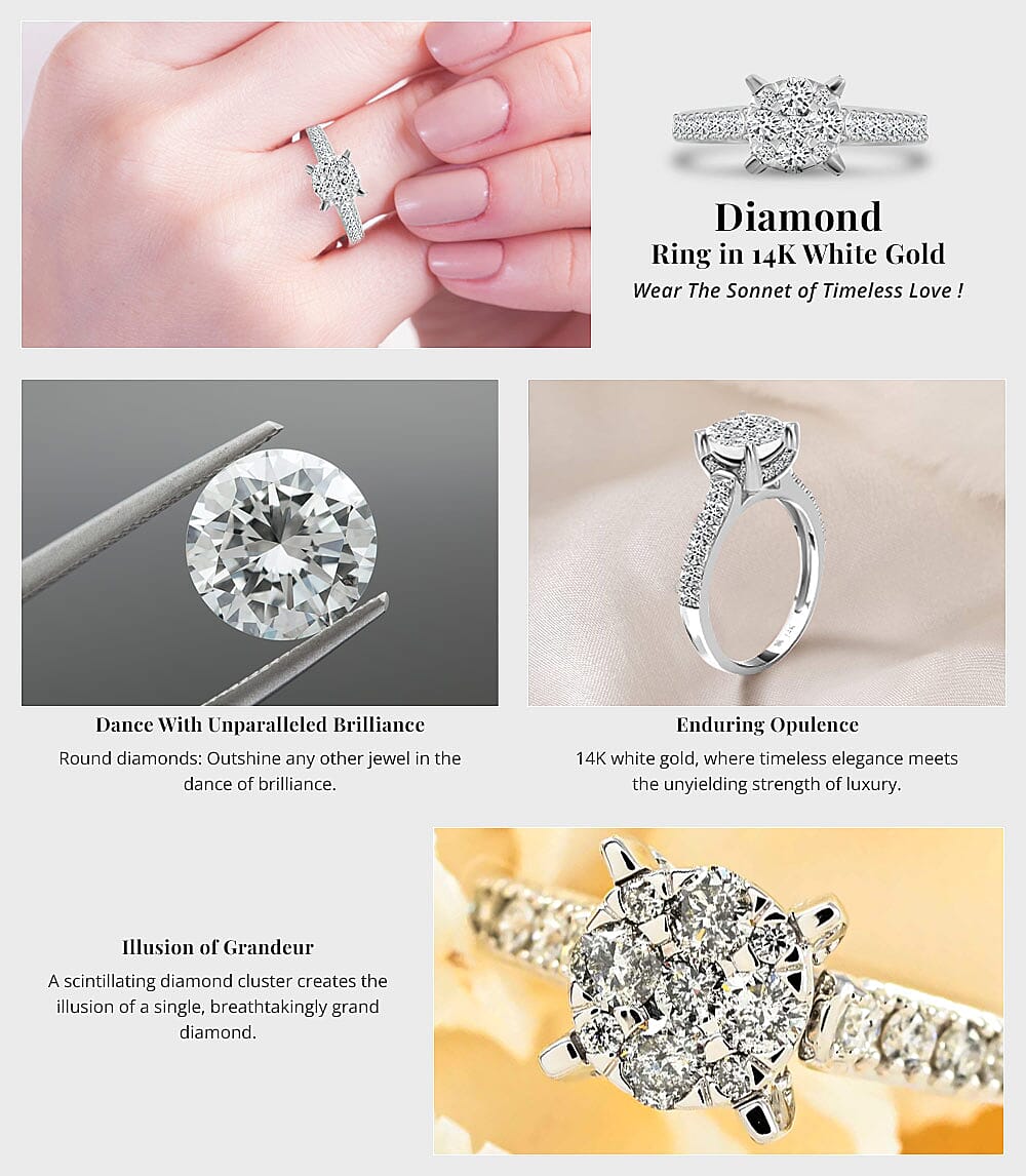 Diamond Ring in 14K White Gold Banner