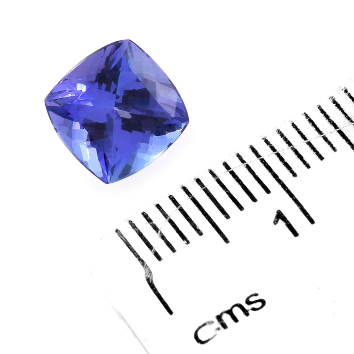 Appraised AAA Tanzanite (Cush 8x8 mm) 2.08 ctw image number 1