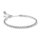 Simulated Diamond Tennis Bracelet in Stainless Steel (6.50-8.50In) image number 2