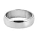 Personalized Platinum Over Sterling Silver 5mm Band Ring (Size 10.0) 4.10 Grams image number 0