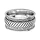 Sterling Silver Spinner Ring, Anxiety Ring for Women, Fidget Rings for Anxiety for Women, Stress Relieving Anxiety Ring (Size 8.0) (4.75 g) image number 6
