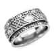 Sterling Silver Spinner Ring, Anxiety Ring for Women, Fidget Rings for Anxiety for Women, Stress Relieving Anxiety Ring (Size 10.0) (4.80 g) image number 0