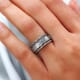 Sterling Silver Spinner Ring, Anxiety Ring for Women, Fidget Rings for Anxiety for Women, Stress Relieving Anxiety Ring (Size 8.0) (4.80 g) image number 3
