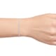 Simulated Diamond Tennis Bracelet in Sterling Silver (7-8In) 3.00 ctw image number 2