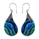 Abalone Shell Earrings in Sterling Silver image number 0