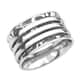 Sterling Silver Anxiety Spinner Ring, Anxiety Ring for Women, Fidget Rings for Anxiety for Women, Stress Relieving Anxiety Ring (Size 11.0) (4.55 g) image number 0