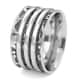 Sterling Silver Anxiety Spinner Ring, Anxiety Ring for Women, Fidget Rings for Anxiety for Women, Stress Relieving Anxiety Ring (Size 11.0) (4.55 g) image number 6