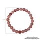 Natural Tanzanian Natronite Beaded Stretch Bracelet 130.00 ctw  image number 4