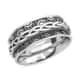 Sterling Silver Spinner Ring, Anxiety Ring for Women, Fidget Rings for Anxiety for Women, Stress Relieving Anxiety Ring (Size 6.0) (3.75 g) image number 0