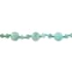 Amazonite Beaded Endless Station Necklace 34 Inches 251.00 ctw image number 1