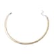 Omega Necklace 16-18 Inches in ION Plated Yellow Gold and Stainless Steel 19.40 Grams image number 0