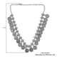 Coin Collection Coin Bib Necklace in Silvertone 20-22 Inches image number 6