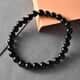 American California Black Jade Beaded Stretch Bracelet 93.40 ctw image number 1