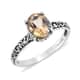 Brazilian Citrine Ring in Sterling Silver (Size 8.0) 1.65 ctw image number 0
