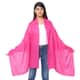 PASSAGE 100% Cashmere Wool Pink Scarf image number 0