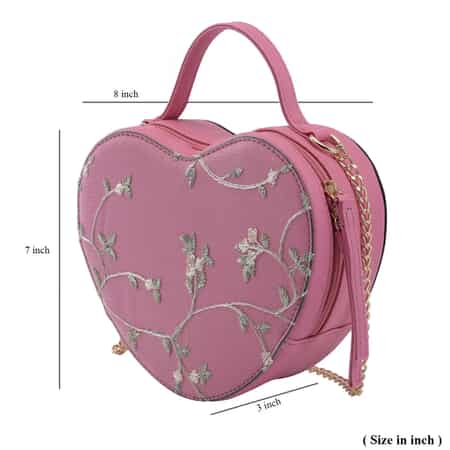 Women Handbag Heart Shape, Heart Shaped Crossbody Bag