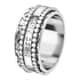 Sterling Silver Best Mom Spinner Ring, Anxiety Ring for Women, Fidget Rings for Anxiety for Women, Stress Relieving Anxiety Ring (Size 5.0) (7.75 g) image number 5