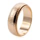 10K Yellow Gold Diamond Cut Spinner Ring (Size 5.0) 2.45 Grams image number 3