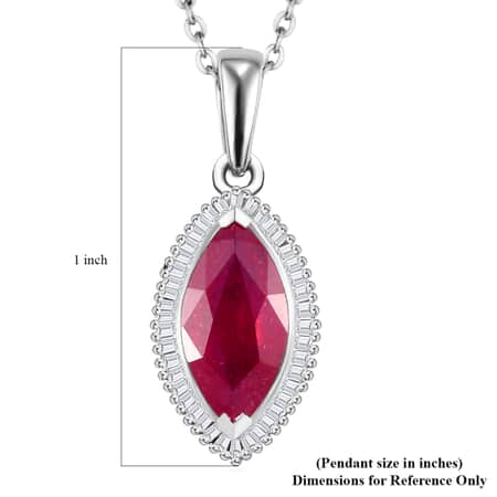 10KY 1.50CTW DIAMOND PENDANT - 'NEVER BROKE AGAIN