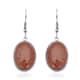 Goldstone Earrings and Ring (Size 6) in Stainless Steel 75.00 ctw image number 5
