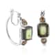 Malagasy Labradorite and Brazilian Citrine Earrings in Platinum Over Sterling Silver 7.50 ctw image number 0