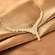 Lustro Stella Made with Finest CZ Floral Vine Inspired Necklace 18 Inches in Vermeil Yellow Gold Over Sterling Silver 7.75 ctw image number 1