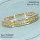 10K Yellow Gold Natural Yellow Diamond (I2-I3) Wedding Band Ring, Promise Rings For Women (Size 7.0) 0.50 ctw image number 1