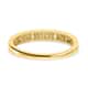 10K Yellow Gold Natural Yellow Diamond (I2-I3) Wedding Band Ring, Promise Rings For Women (Size 7.0) 0.50 ctw image number 4