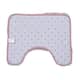 Homesmart Set of 2 Pink Rectangular and U Shape Anti-Skid Dots Gradient Plush Mat image number 6