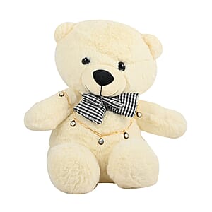 Moissanite (Pear 7x5 mm) Necklace (18 Inches) in Vermeil YG Over Sterling Silver with Teddy Bear Packaging 3.50 ctw