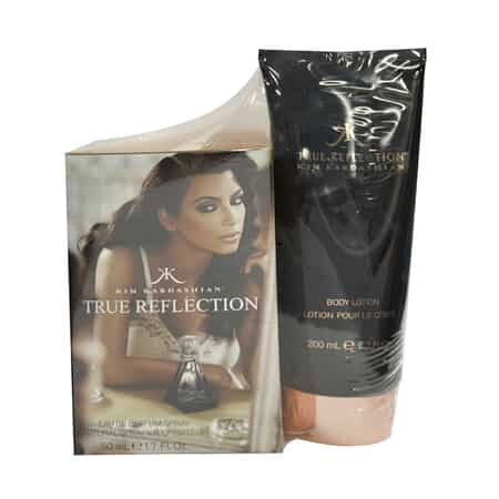 Buy Set of Kim Kardashian True Reflection Women Eau De Parfum Spray & Kim  Kardashian True Reflection Body Lotion, Body Spray, Body Cream