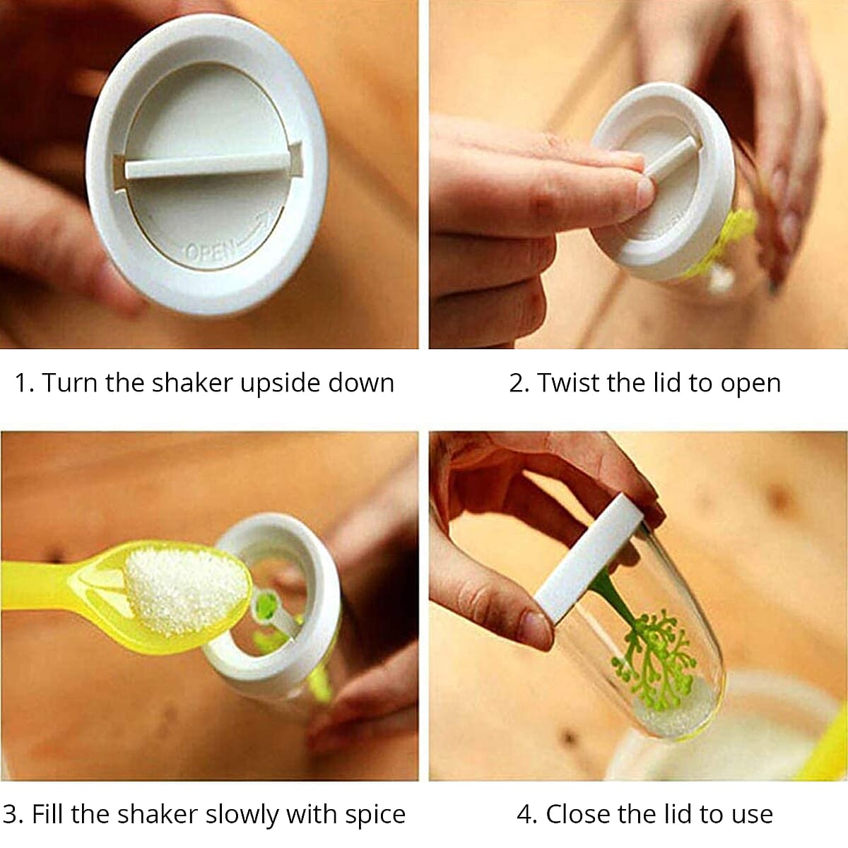 Buy Set of 4 Animal Seasoning Shaker at ShopLC.