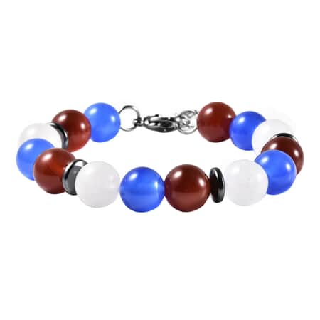 Lokai Gemstone Beaded Bracelet for Women & Men, Stone & Metal Collection - Crystal & Gemstone Jewelry Fashion Bracelet Slides-On for Comfortable Fit