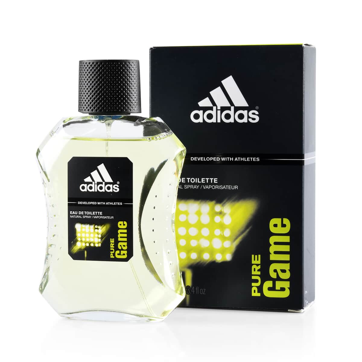 cápsula fascismo Ambigüedad Buy Adidas Pure Game Men's Eau De Toilette 3.4oz at ShopLC.