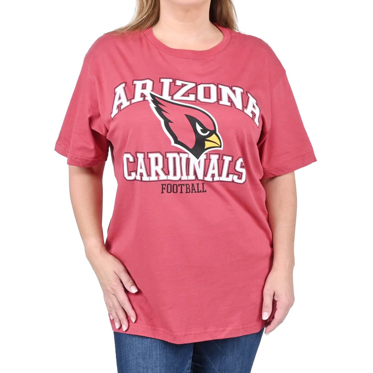 Buy Red Arizona Cardinals Genuine Merchandise Unisex T-shirt - L at ShopLC.