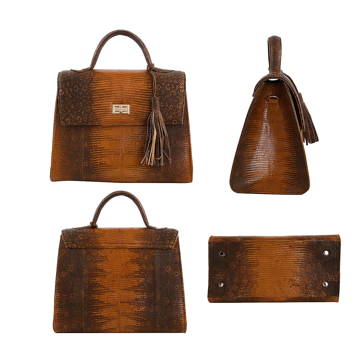 Buy The Pelle Lizard Collection Handmade 100 Genuine Lizard Leather