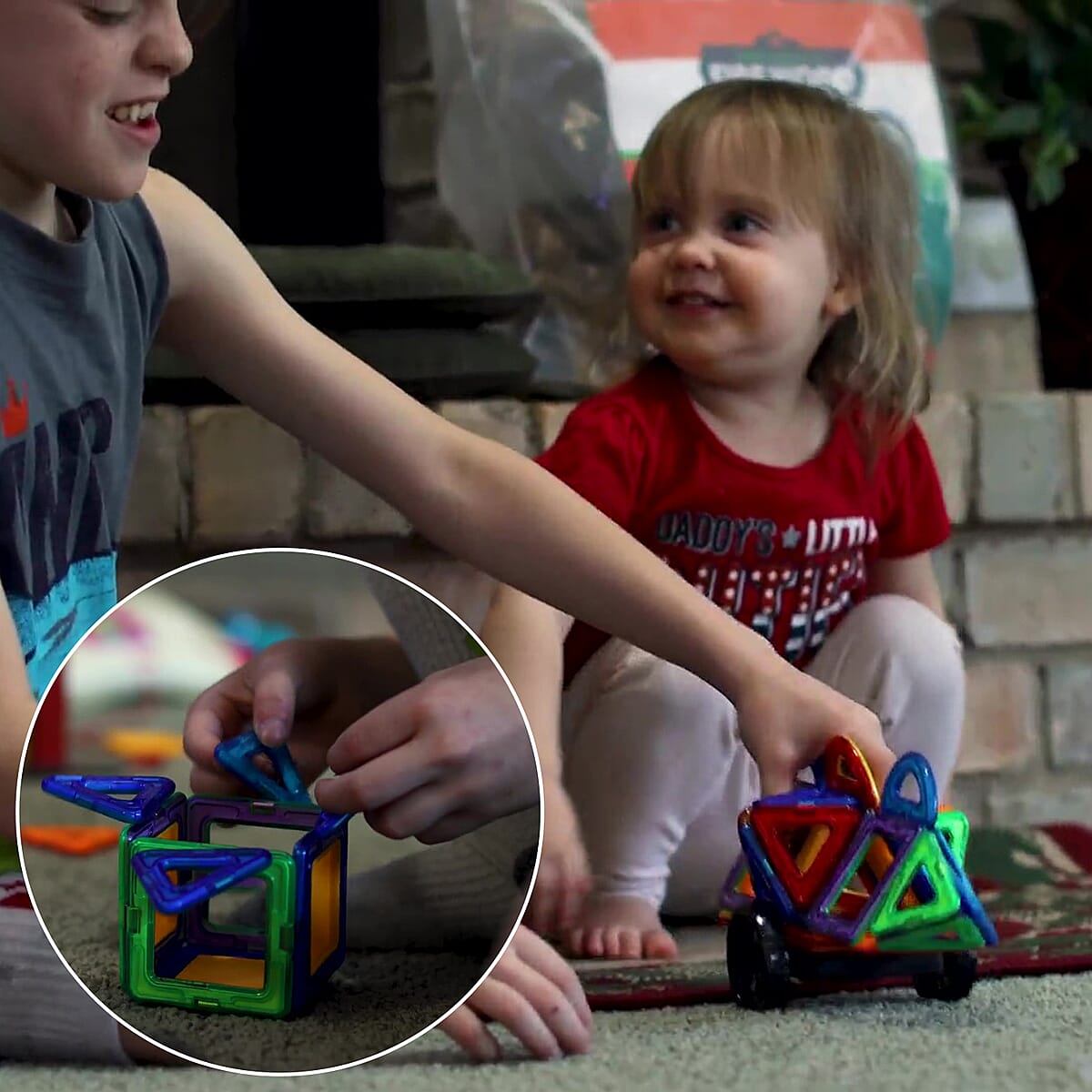 Buy 46 Pcs Diy Block (15pcs Triangle, 10pcs Square, 5pcs Half