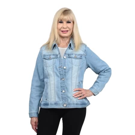 Camo Denim Jacket - Amy Anne Apparel