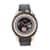 GENOA Multi-function Quartz Movement Watch in ION Plated Black & Stainless Steel (46mm)