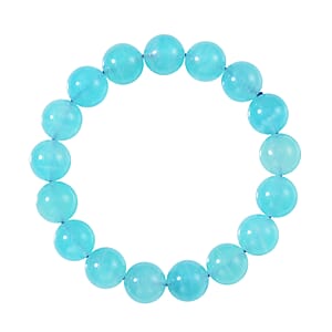 AAA Amazonite 9-11mm Beaded Stretch Bracelet 115.00 ctw