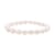 White Freshwater Pearl Stretch Bracelet