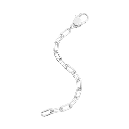 Sterling silver necklace extender for lever clasp in 2 - 4 inches