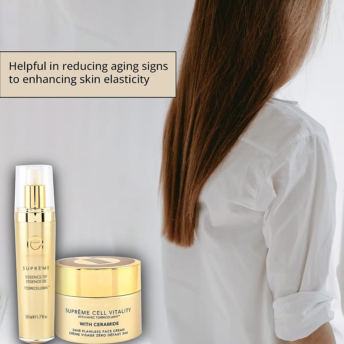 Elizabeth Grant Supreme Essence Of Torricelumn Buy Elizabeth Grant Supreme Of Essence Torricelumn and Face Cream with