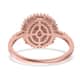 Natural Pink Diamond I3 Cluster Ring in Vermeil Rose Gold Over Sterling Silver 0.50 ctw image number 4
