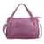 Purple Genuine Leather RFID Bailey Bag