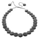 Braided Cord Shungite Beaded Adjustable Necklace 16-22 Inches Approx 300ctw image number 0